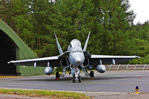 McDonnell Douglas FA-18D Hornet, aircraft type, multi-role fighter aircraft, air defense,
