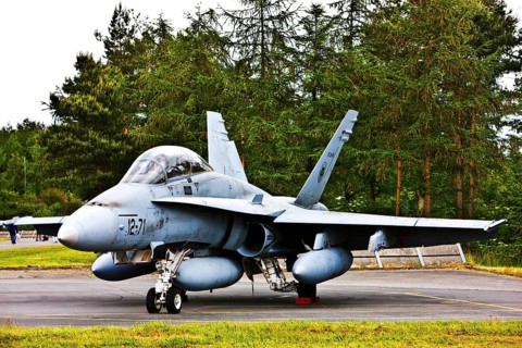 McDonnell Douglas FA-18D Hornet, aircraft type, multi-purpose fighter aircraft, air defense,