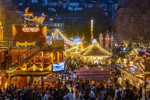 With around 3.5 million visitors, the Stuttgart Christmas market is one of the largest and most