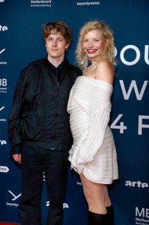 Louis Hofmann and Luisa-Celine Gaffron at the festival opening and the premiere of the movie