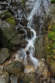 Rottach Wasserfall, Felsen, Rottach-Egern, Mangfall Mountains, Upper Bavaria, Bavaria, Germany