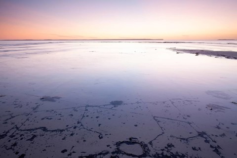 Sunrise over Jervis Bay â€” View of Point Perpendicular Lighthouse