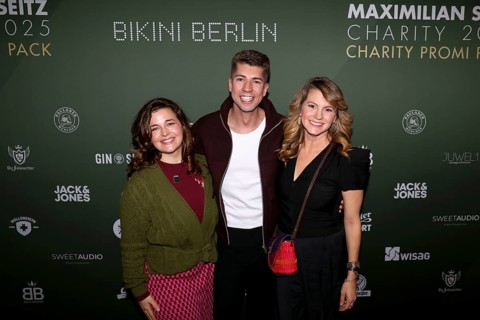 Ronja Forcher, Maximilian Seitz, Luise BÃ¤hr, 5th Charity Celebrity Pack 2025 campaign for street