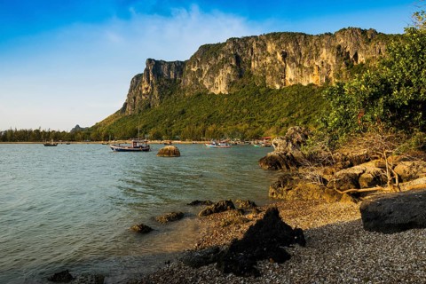 Beach with Shells, Khao Ta Mong Lai Forest Park, Prachuap Khiri Khan, Prachuap Khiri Khan Province,