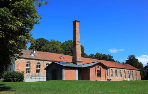 The stables built between 1821 and 1824 at the orangery in Putbus on the island of RÃ¼gen,