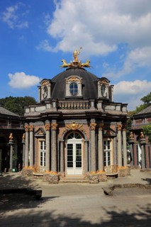 Sun Temple, New Palace, Hermitage in Bayreuth, Upper Franconia, Bavaria, Germany