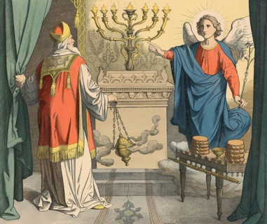 Biblical story, proclamation of the birth of John, the announcement of the birth of John the