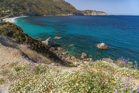 Korasida beach, Euboea or Evia island, Greece