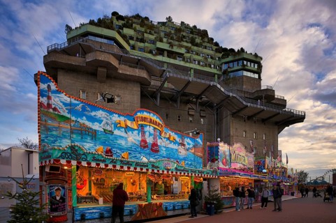 Food stalls, fish stand, food stalls, Hamburger Dom, Winterdom, folk festival, funfair, behind