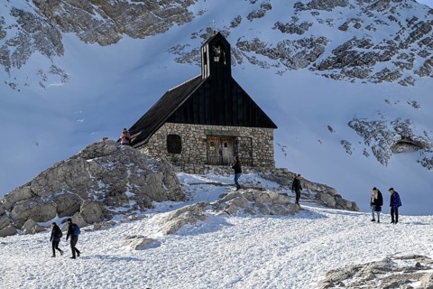 Kapelle Maria Heimsuchung am Zugspitzplatt, Grainau Municipality, Garmisch-Partenkirchen District,