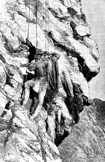 Search for mummies in the Peruvian Cordillera, Peru, Europeans, archeology, steep rock face,