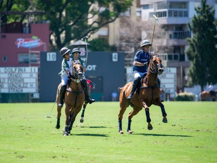 Scene at the 132nd Argentinean Open Polo Championship (Spanish 132nd Abierto Argentino de Polo de