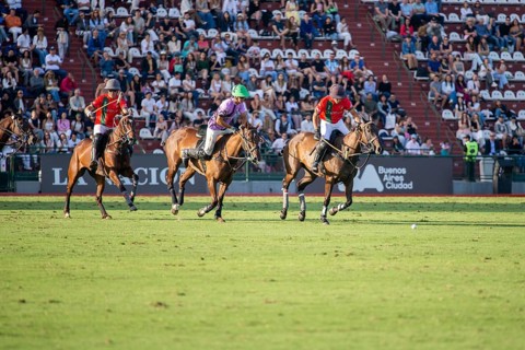 Scene at the 132nd Argentinean Open Polo Championship (Spanish 132nd Abierto Argentino de Polo de