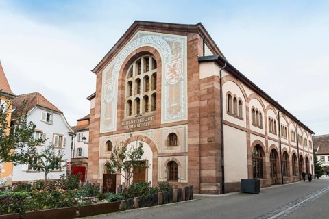 Museum, BibliothÃ¨que humaniste, Humanist Library, Sélestat, Schlettstadt, Alsace, Bas-Rhin
