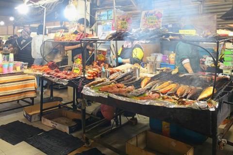 Night market, Bandar Seri Begawan, Brunei