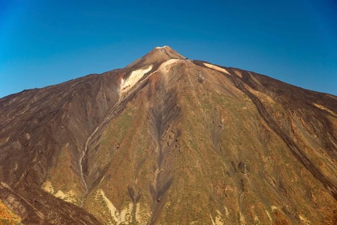Europe, Spain, Canary Islands, Tenerife, Teide National Park, panorama from Alto de Guajara, 2717m,