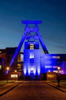 International Children's Rights Day, in addition buildings around the world are illuminated blue,