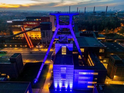International Children's Rights Day, in addition buildings around the world are illuminated blue,