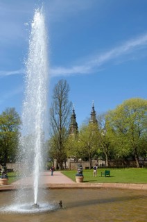 Castle Park, Fulda City Palace, Hesse, Germany