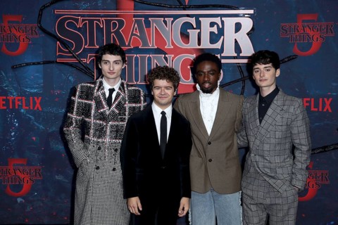 Finn Wolfhard, Gaten Matarazzo, Caleb McLaughlin, Noah Schnapp - Stranger Things Fan Event Season