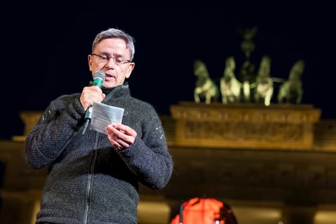 Stefan Rahmstorf (climate researcher at the Potsdam Institute for Climate Impact Research) speaks