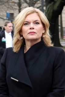Julia Klöckner, President of the German Bundestag - Memorial Day Wreath laying for victims of war