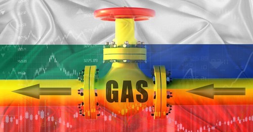 Russian gas export pipeline to Bulgaria. Gas exports from Russia to Bulgaria on financial chart