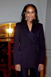 Hadnet Tesfai at the eighth GÃ–TZ GEORGE PRIZE ceremony in the Kaiserin-Friedrich-Haus in Berlin on