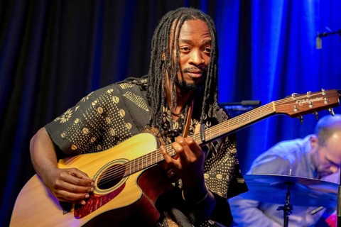 KABUMBAYI JOH, singer, producer and multi-instrumentalist, Congo, KABUMBAYI JOH & band, African