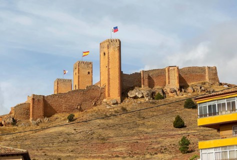 Castle of Molina de AragÃ³n, Guadalajara province, Castile-La Mancha, Spain