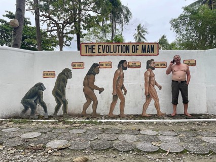 Evolution of anatomically modern man (Homo sapiens), parody, satire, funny, humour, mobile phone,
