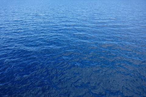 Sea surface, blue, calm, Tanon Street, Negros, Cebu, Philippines