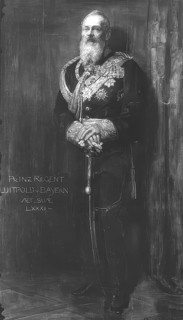 Luitpold Karl Joseph Wilhelm of Bavaria (born 12 March 1821 in Würzburg, died December 1912 in