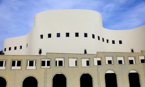 Düsseldorfer Schauspielhaus, architect Bernhard Pfau, ensemble theatre, Düsseldorf, North