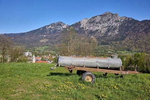 Cattle watering trough, agricultural equipment, cultural landscape, agriculture, mountain