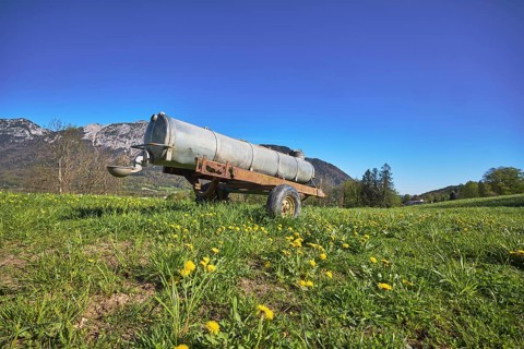 Cattle watering, agricultural equipment, cultural landscape, agriculture, mountain landscape,