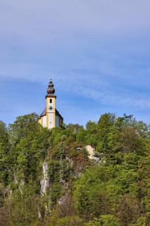 St. Pankraz, Roman Catholic pilgrimage church, Pankrazfelsen, church, mountain landscape, rocks,