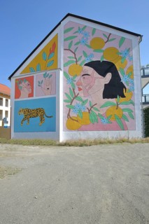 Mural The Revival by Alin Mor 2022, street art, graffiti, mural, house facade, revival, revive,