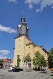 St Jakobus town church built in 1761, Ilmenau, Thuringian Forest, Thuringia, Germany