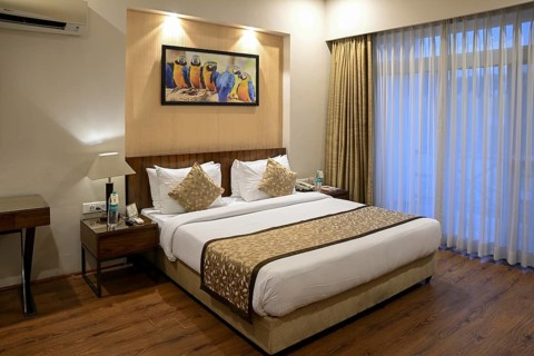 Room at Resort De Coração, near Ramnagar, Corbett National Park, Uttarakhand State, India