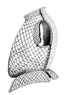 Brigantine, a type of scale armour in use since the 14th century, 1560, from the book The British