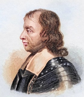 Oliver Cromwell (born 25 April 1599 in Huntingdon, died 3 September 1658 in Westminster) was an