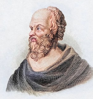 Socrates (born 469 BC in Alopeke, Athens, died 399 BC in Athens) was a Greek philosopher