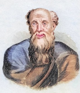 Democritus (born 460 or 459 BC in Abdera in Thrace, died around 370 BC) was an early Greek