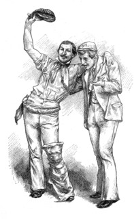 Types of small crooks, dodgy person, Pülcher, from Vienna around 1880, Moonlight Brothers,