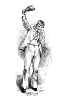 Types of petty crooks, dodgy person, Pülcher, from Vienna around 1880, musician, rogue, Historical,
