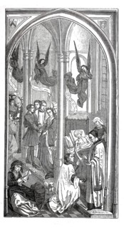 The Order, Marriage and Extreme Unction, after a triptych by Rogier van der Weyden, Historical,