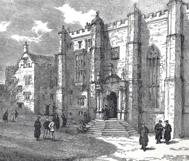 University of Durham in 1880, Durham University, University in the city of the same name in the