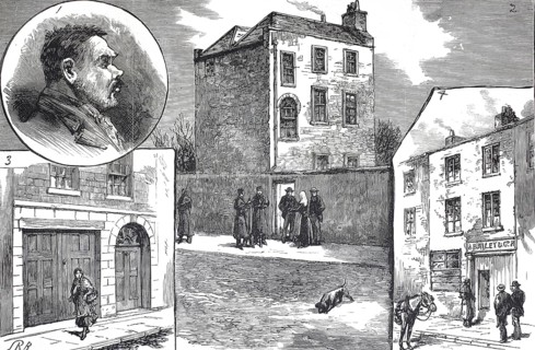 The Murder League in Dublin, James Fitzharris, the house in Richmond, Cross Kevon Street and