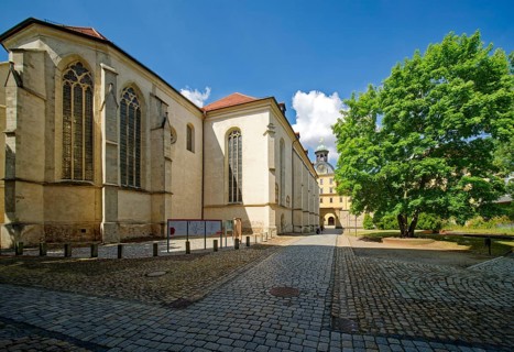 St Peter and Paul Cathedral and Gatehouse, Zeitz Moritzburg Castle Museum, early Baroque style,